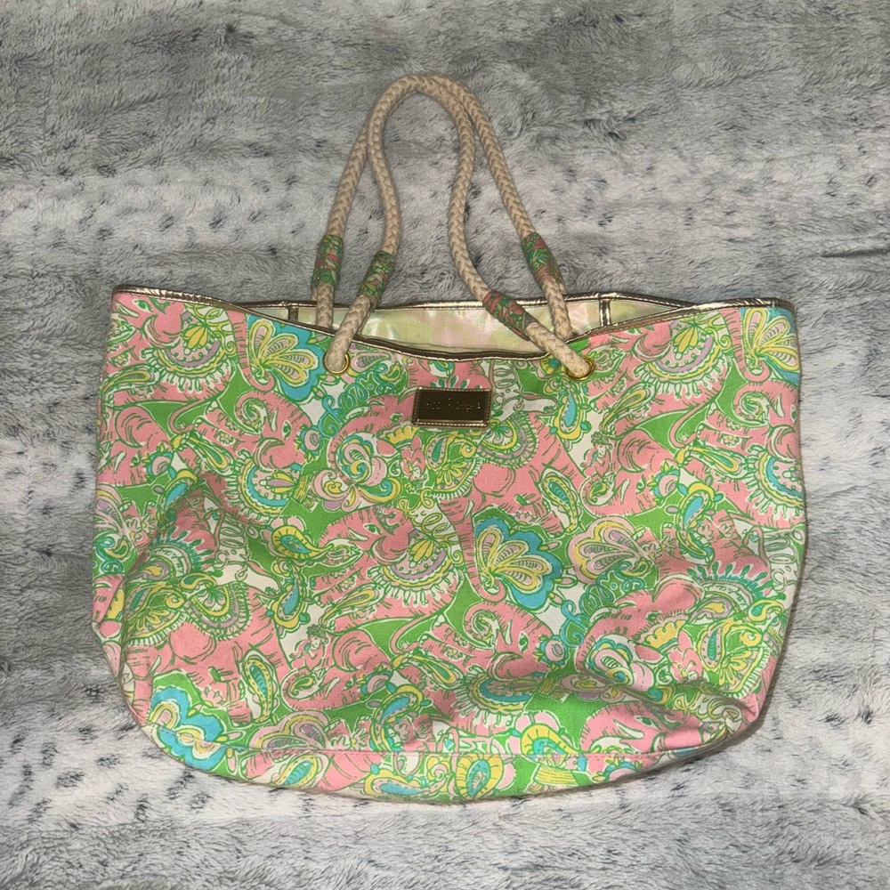 Lily Pulitzer shoreline bag